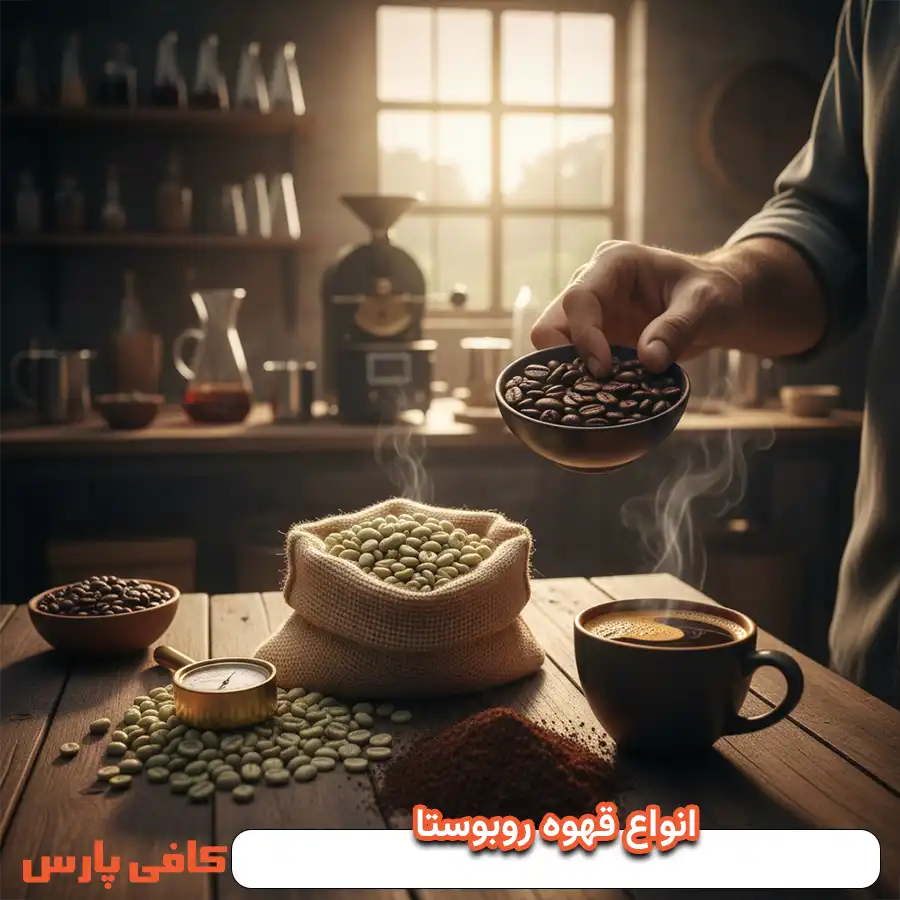 انواع قهوه روبوستا