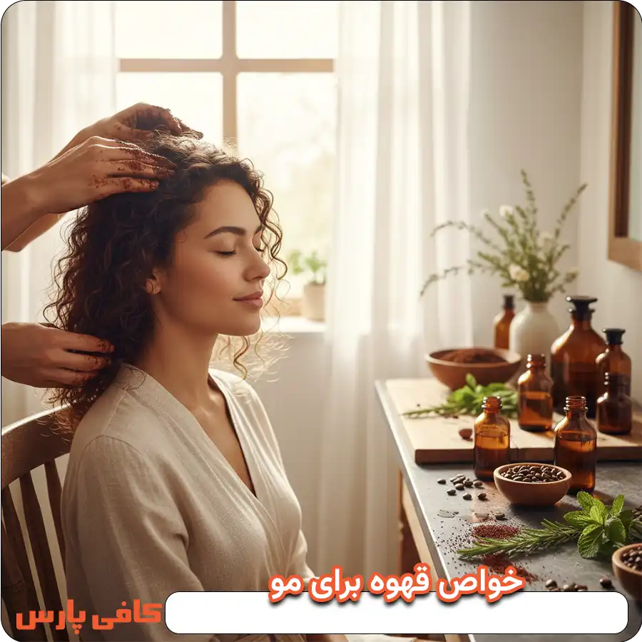 خواص قهوه برای مو