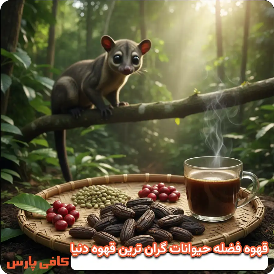 قهوه فضله حیوانات