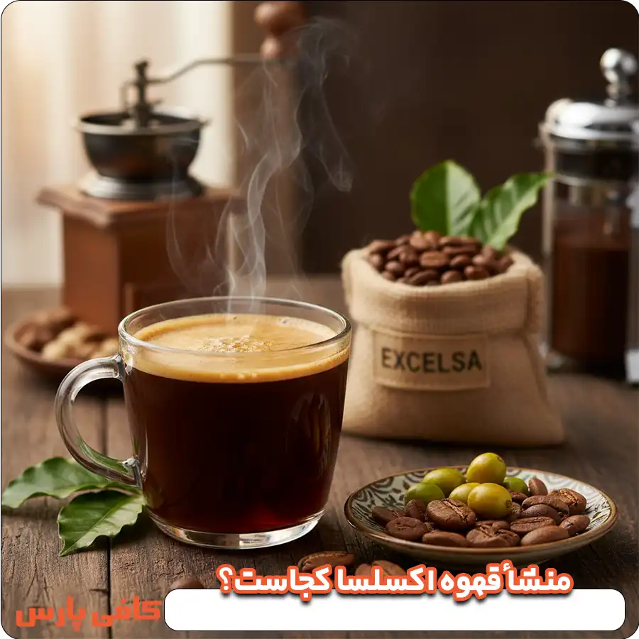 منشأ قهوه اکسلسا کجاست؟