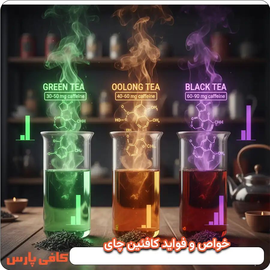 خواص و فواید کافئین چای