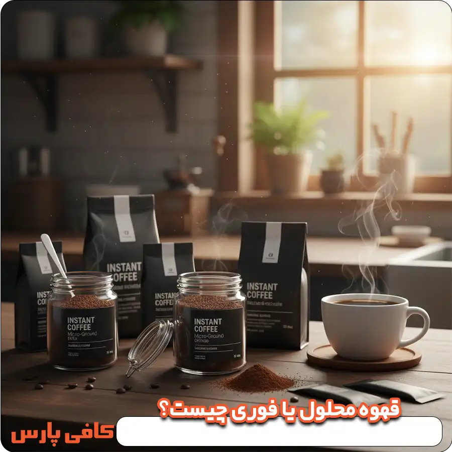 قهوه محلول یا فوری چیست؟