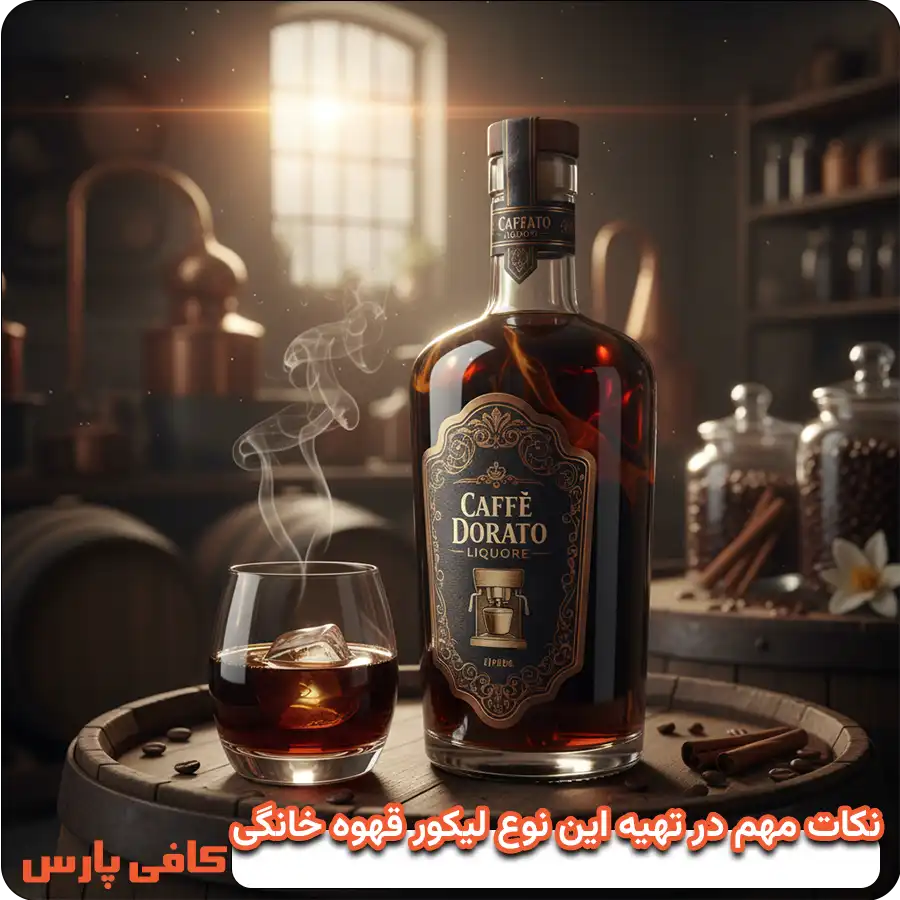 نکات مهم تهیه لیکور قهوه 