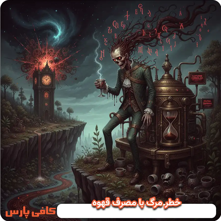 مرگ با مصرف قهوه امکان پذیر است