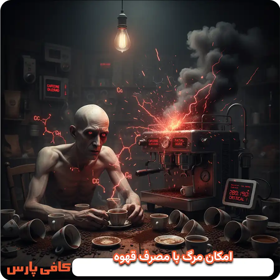 امکان مرگ با مصرف قهوه