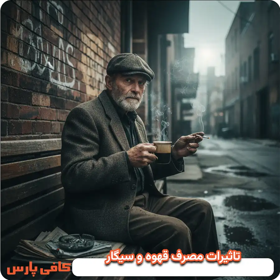 تاثیرات مصرف قهوه و سیگار همزمان