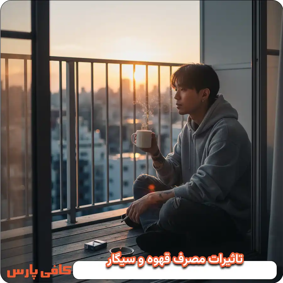 تاثیرات مصرف قهوه و سیگار