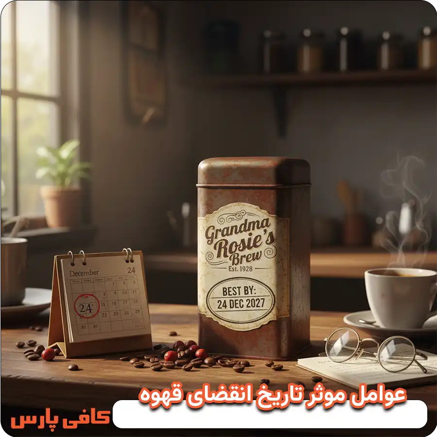 هوامل موثر بر تاریخ انقضا قهوه