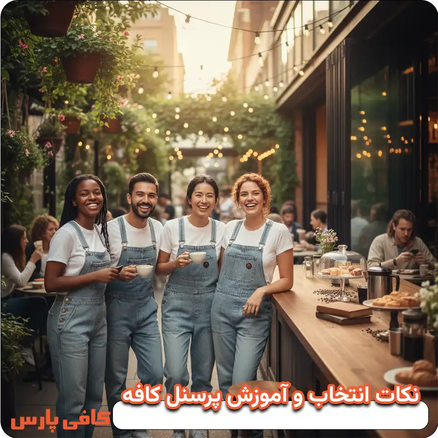 نکات انتخاب و آموزش پرسنل کافه