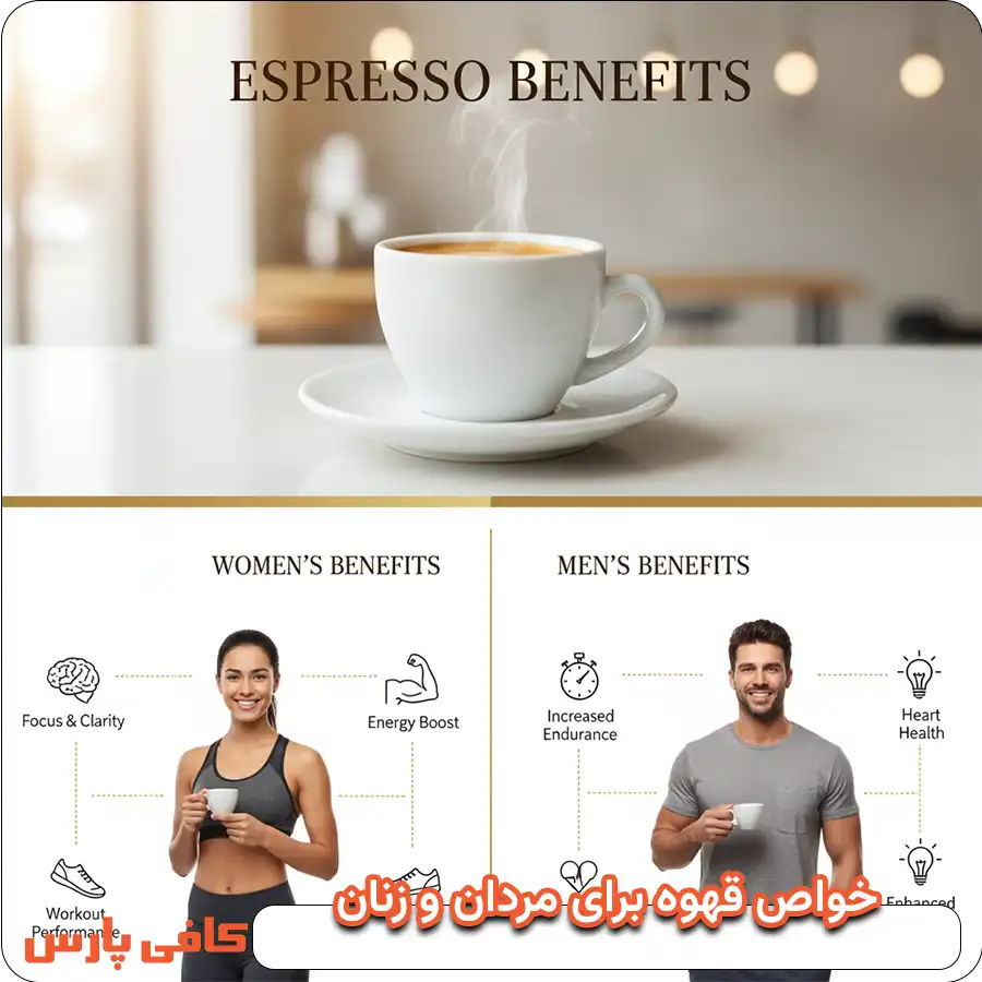 خواص قهوه برای مردان و زنان