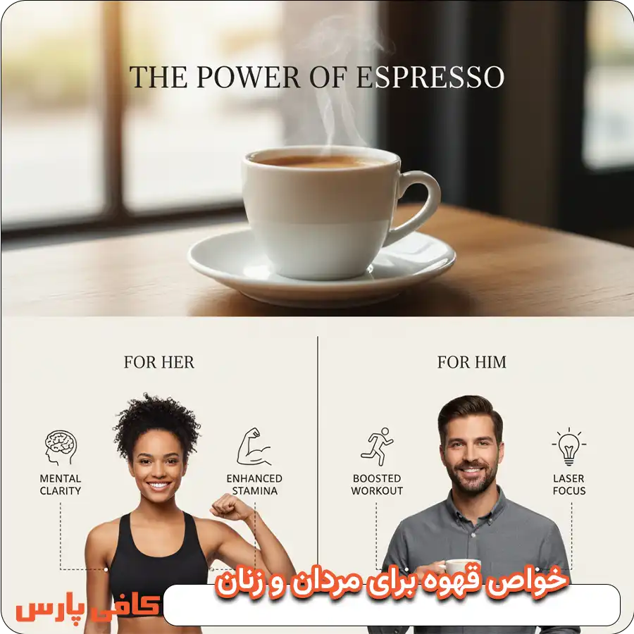 خواص قهوه برای زنان و مردان