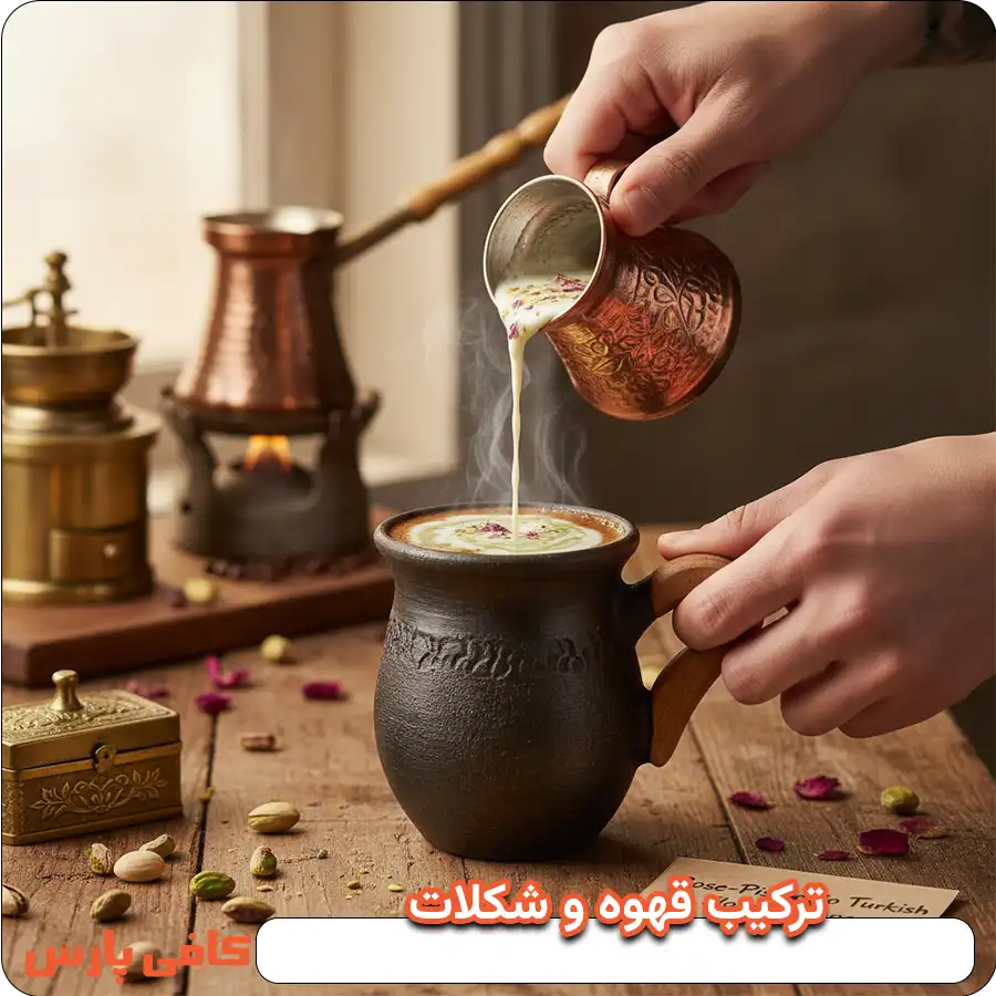 ترکیب قهوه و شکلات
