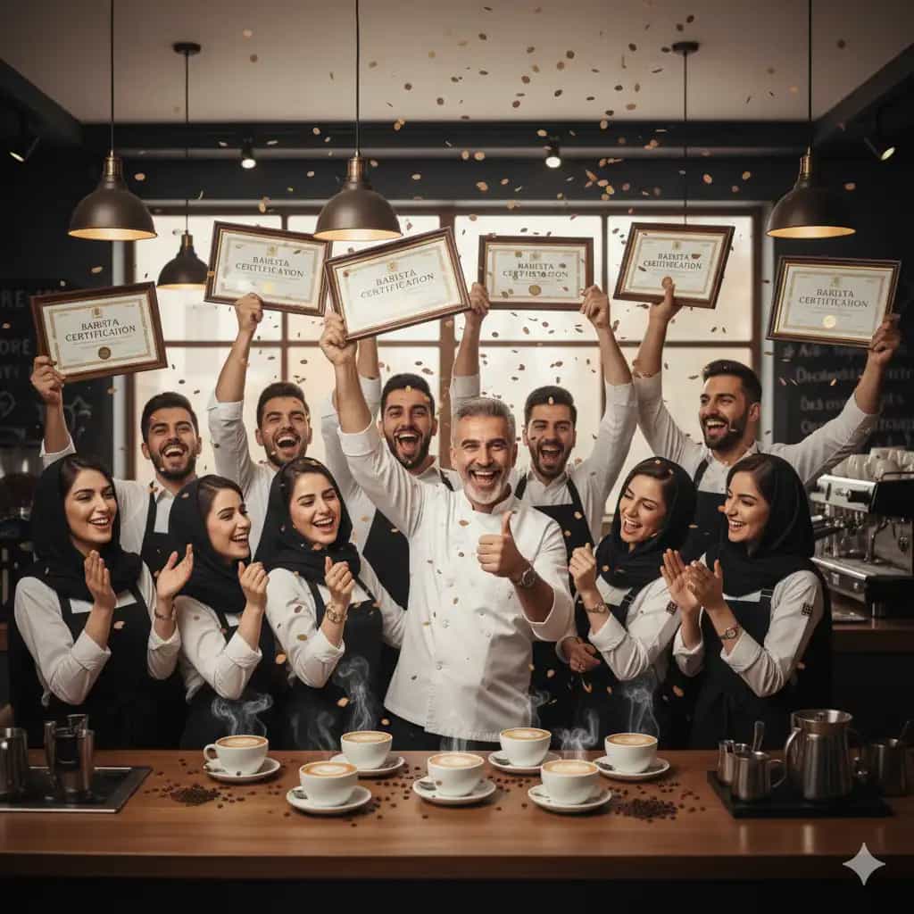 مدرک فنی و حرفه‌ ای باریستا
