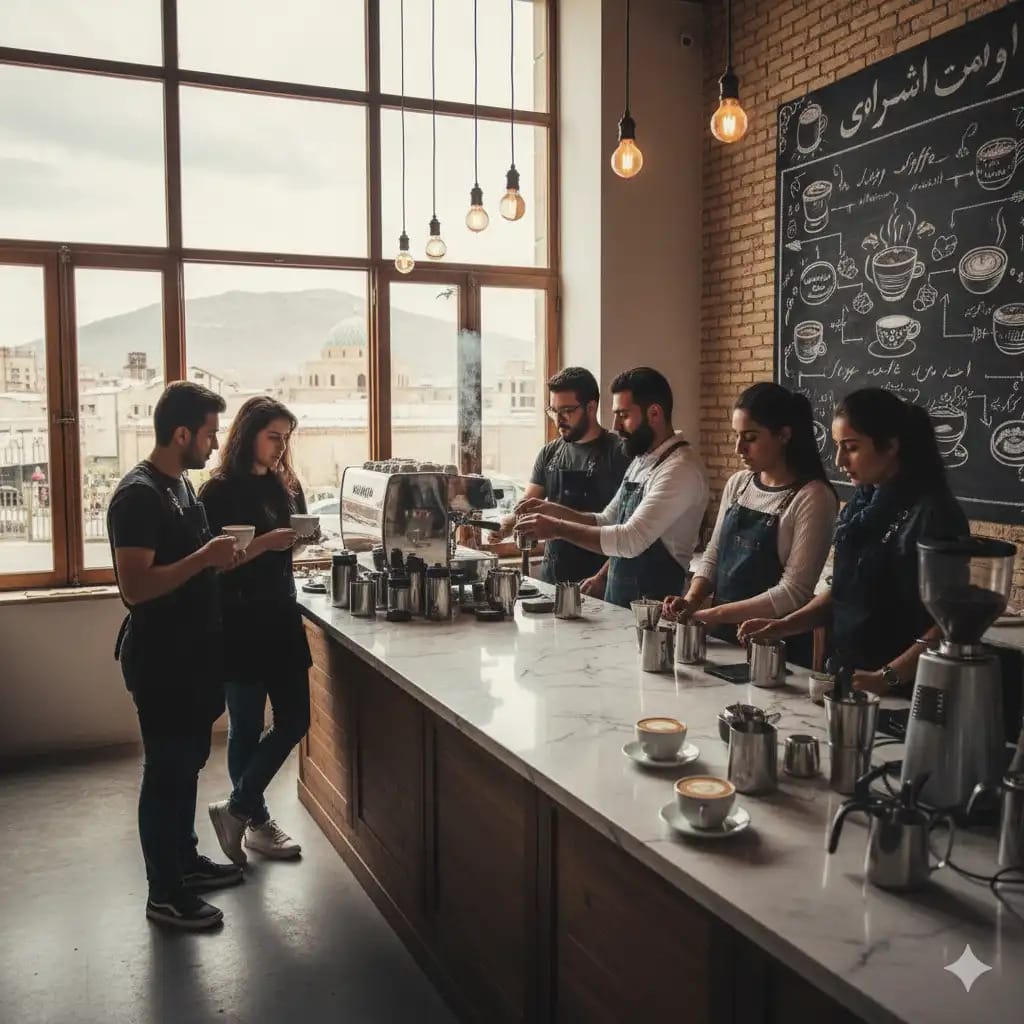آموزش باریستا همدان