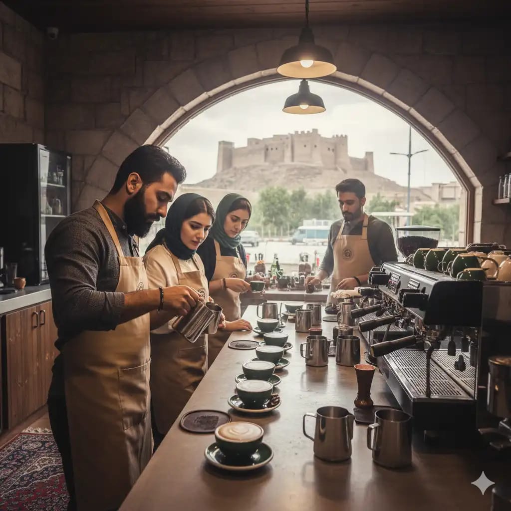 آموزش باریستا خرم آباد