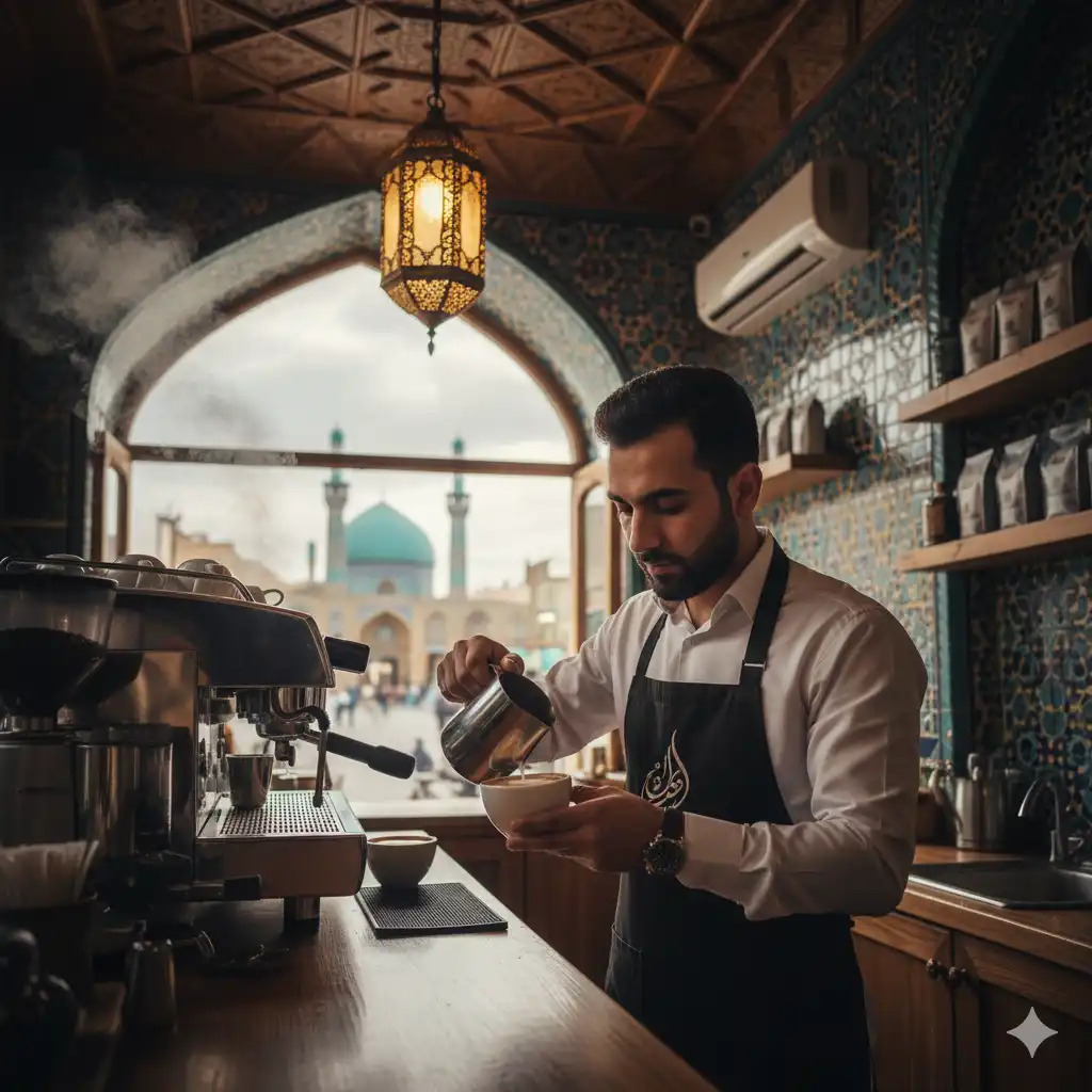آموزش باریستا قم