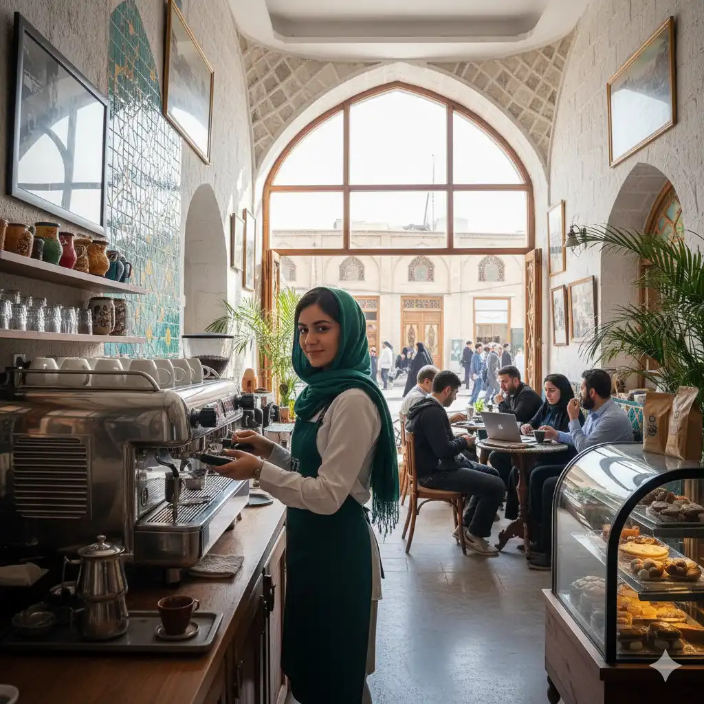 آموزش باریستا قم