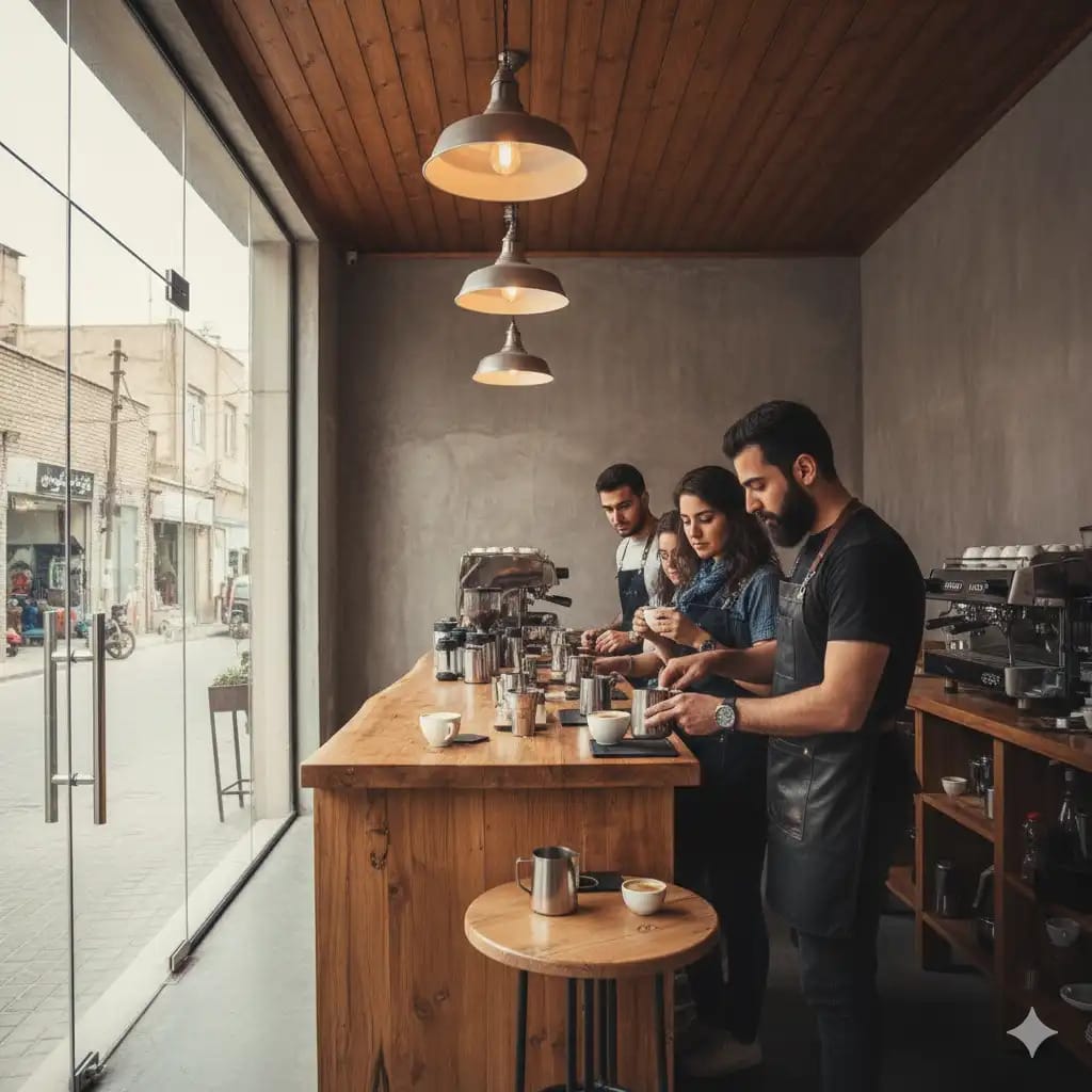 آموزش باریستا همدان