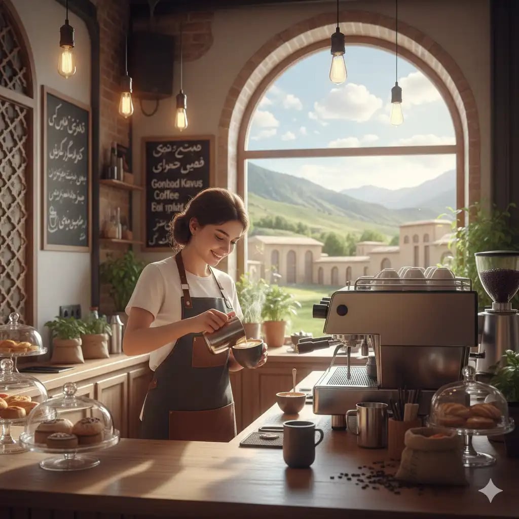 آموزش باریستا گرگان