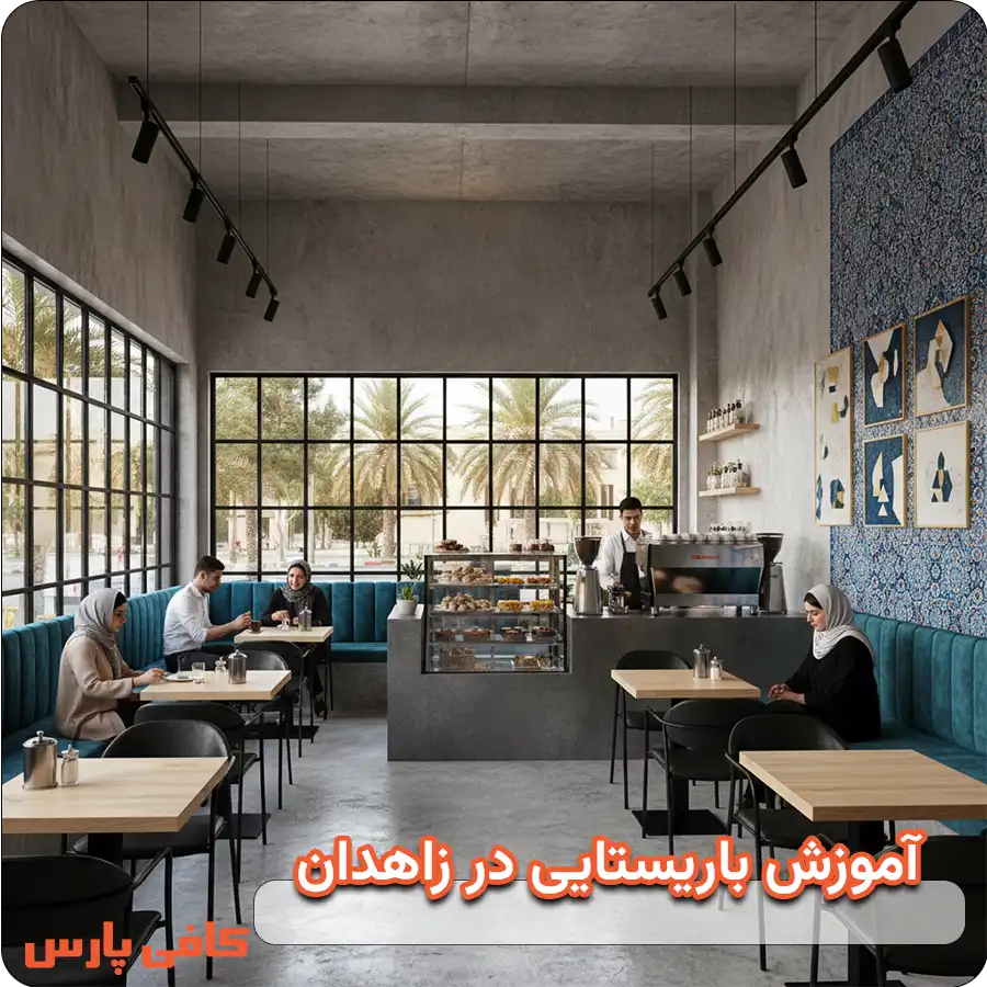 آموزش باریستایی در زاهدان