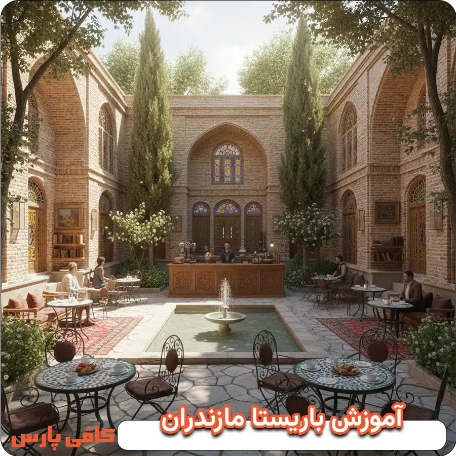 آموزش کافی شاپ مازندران