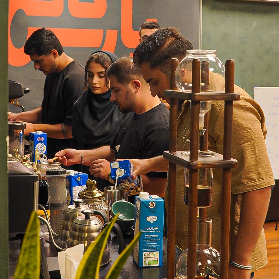 کلاس نیمه خصوصی باریستایی